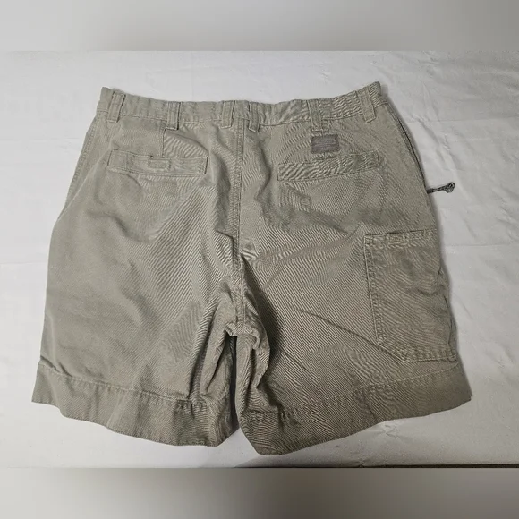 Columbia Mens Shorts Size 36 Cotton Brown Flat Front Casual Chino! - Picture 3 of 9